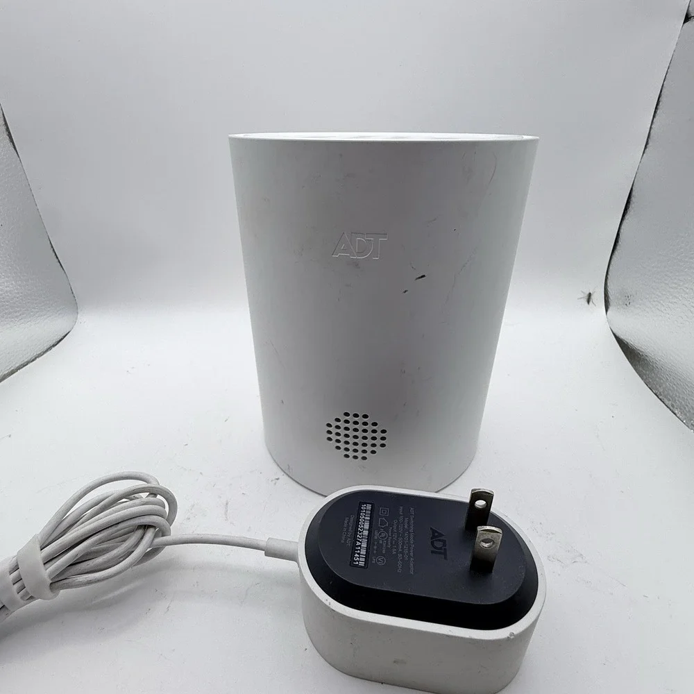 ADT Base White Model S501R0-01 w/ Power Cable
